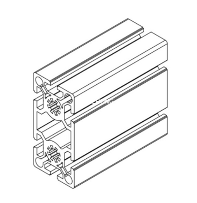 T-Slot & V-Slot 50 Series Aluminum Profiles - 8-50100