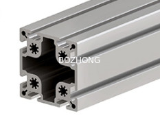 Industrial T / V Slotted Aluminum Extrusion 100 - 200 Series 10-100100