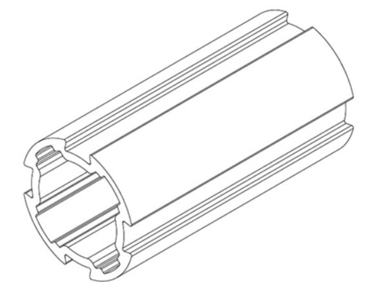 D30 Lean Tube Aluminum Extrusion Profiles 30 x 30mm