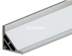R Shaped Alloy Aluminum Extrusion Profiles LZ4040 0.7mm