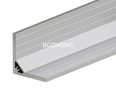 R Shaped Aluminum Framing Extrusion Profile LZ8080 For Industry