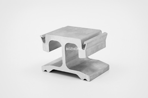 6063 T5 Aluminium Guide Rails Extrusion Profiles