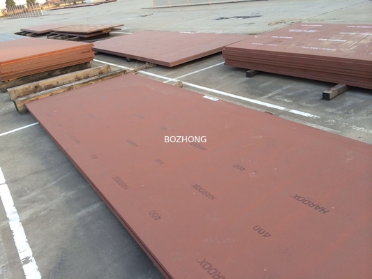 Abrasion Resistant Alloy Steel Plate EN 10204 / 3.2 AR400 ABREX 400