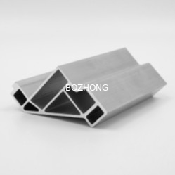 Customized Slotted Aluminum Extrusion Profiles 8 - 4040R For Structures Frame