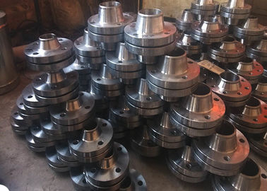Round Shape Stainless Steel Flange Raised Face Type High Toughness ASTM Standard