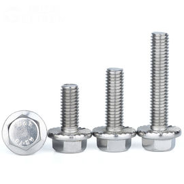 6mm Hex Head Bolts ASTM A193 Stainless Steel Fittings