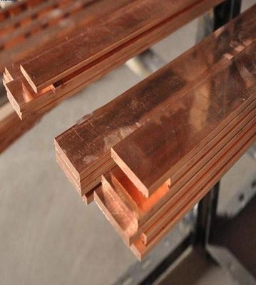 Switchgear Thickness 24mm C1220 C1020 Pure Copper Busbar