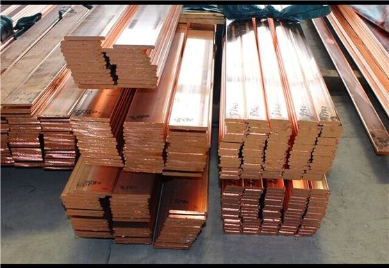 Switchgear Thickness 24mm C1220 C1020 Pure Copper Busbar