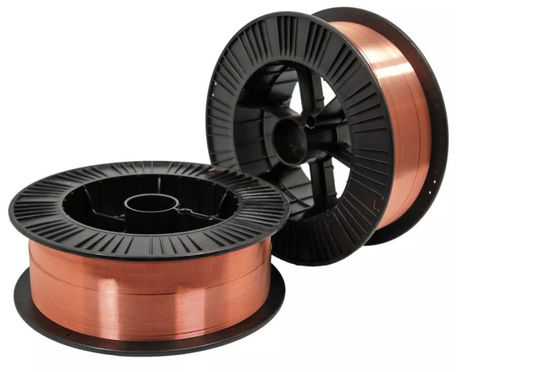 ER70S-6 MIG Copper Welding Wire Gas Protection Co2 0.8mm 1.0mm 1.2mm