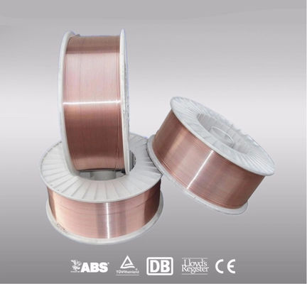 ER70S-6 MIG Copper Welding Wire Gas Protection Co2 0.8mm 1.0mm 1.2mm