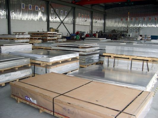 Non Slip Embossed T651 7075 Aluminium Alloy Plate SCC Resistance