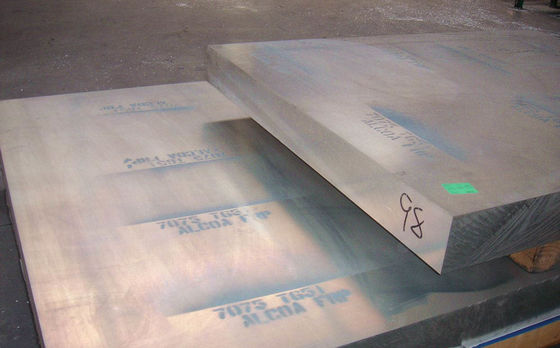 Structural T6 7075 Aluminum Plate Heat Treatment For Metallurgy