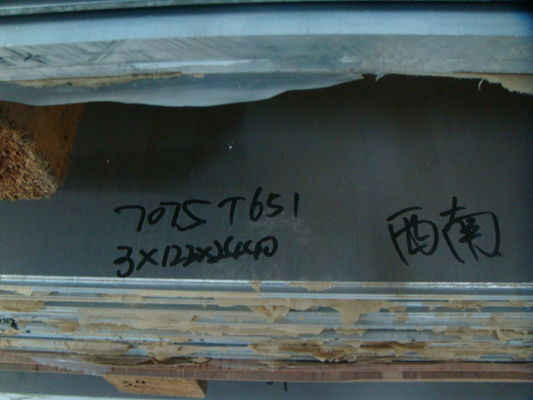 Structural T6 7075 Aluminum Plate Heat Treatment For Metallurgy