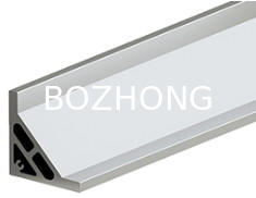 R Shaped Alloy Aluminum Extrusion Profiles LZ4040 0.7mm
