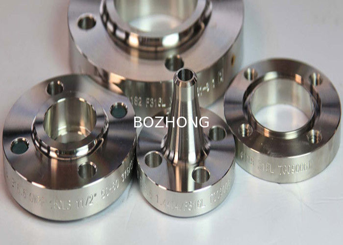 1.4571 S31668 SS Flange Standard Marking Type , Round Shape Stainless Steel Plate Flange