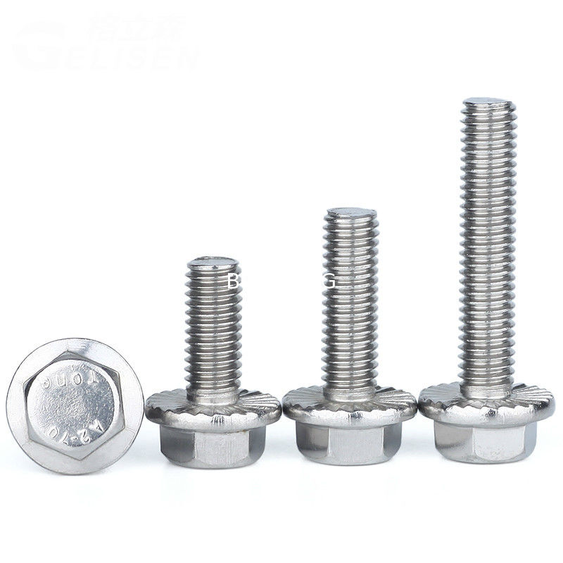 Welding DIN 6921 A2 M8x20 Stainless Steel Flange Bolt