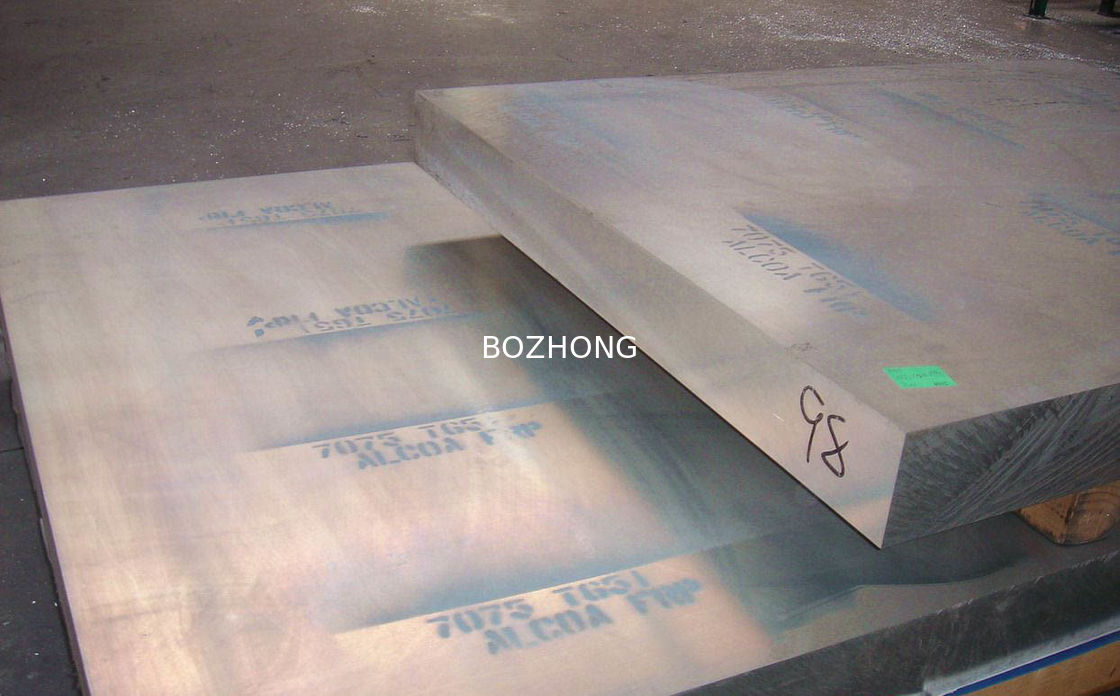 Structural T6 7075 Aluminum Plate Heat Treatment For Metallurgy