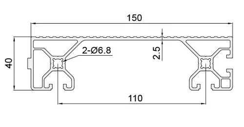 Pedal Profiles-Tb-40200 for Stair Platforms, Beautiful